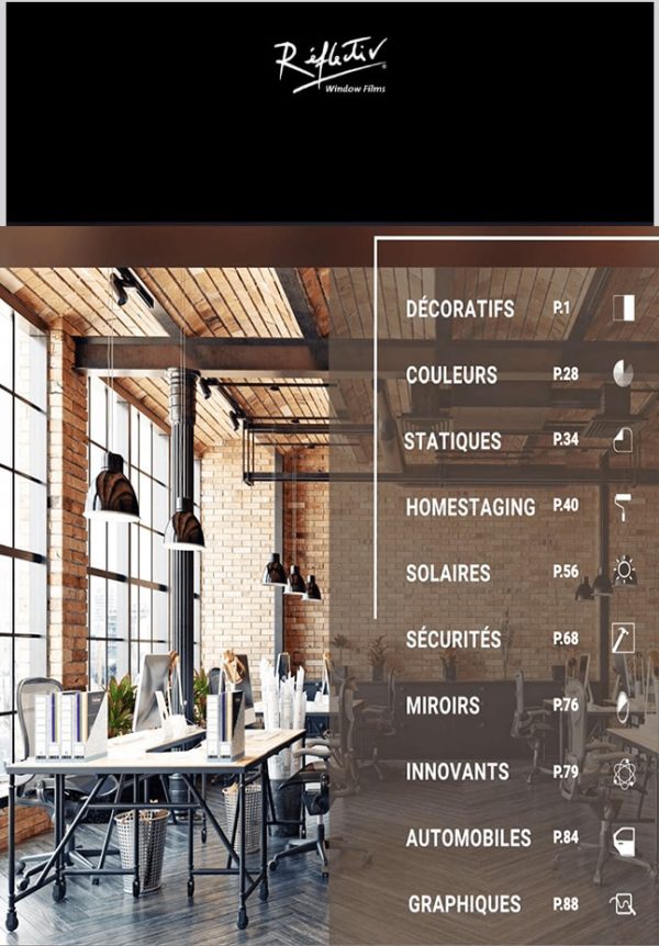 کاتالوگ تکنیکال ویندو فیلم