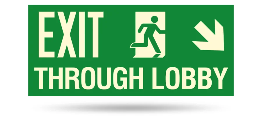 علائم خروج در طبقات